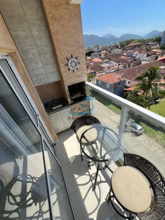 Imagem Apartamento com 2 dormitórios e varanda gourmet a venda no Perequê-Açu - Ubatuba.