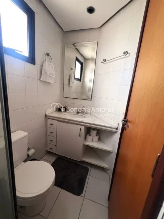 Imagem Apartamento Mobiliado para venda, Cambui em Campinas, andar alto, ar condicionado e vaga coberta
Um ...