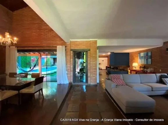 Imagem Rústica e linda, 2 lareiras, piscina, gourmet! 3 dorms / 1suíte)