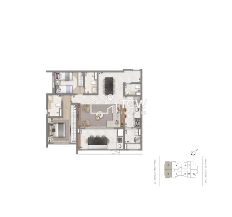 Imagem Apartamento à venda no bairro Chacara Klabin - São Paulo/SP, Zona Sul