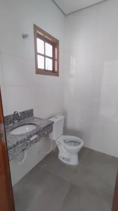 Imagem Sobrado de Condomínio com 3 dorms, Balneário Tupy, Itanhaém - R$ 390 mil, Cod: 1355