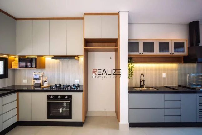 Imagem Casa moderna com 3 dormitórios à venda, 133 m² por R$ 1.230.000 - Condomínio Park Gran Reserve - Indaiatuba/SP