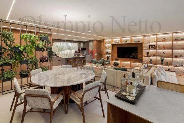 Imagem Apartamento no Brooklyn,Mobiliado Porteira fechada.3 Suites, 3 Vagas de Garagem