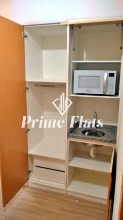 Imagem Flat disponível para venda no Astron Riema Paulista Classic Flat na Consolação, com 28m², 1 dormitório e 1 vaga