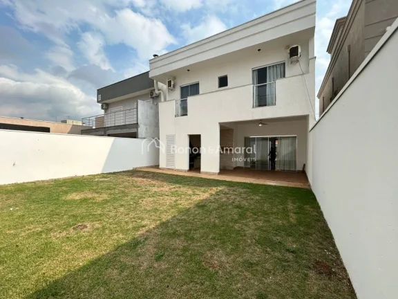 Imagem Sobrado disponível para locação no condomínio resort Reserva Real, em Paulínia. O imóvel conta...