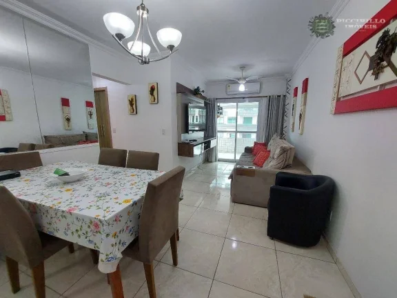Imagem Apartamento com 2 dormitórios à venda, 70 m² por R$ 490.000,00 - Vila Guilhermina - Praia Grande/SP