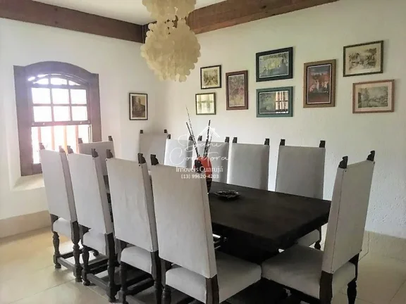 Imagem Imperdível: Casa à venda em Guarujá-SP, Balneário Praia do Pernambuco - 7 quartos, 4 suítes, 3 salas, 7 banheiros, 4 vagas, 463m²