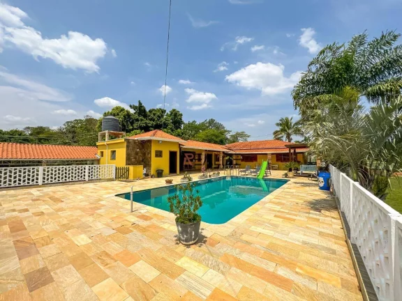 Imagem Casa/Chácara moderna com 6 dormitórios à venda, por R$ 3.350.000 - Condomínio Mosteiro de Itaici - Indaiatuba/SP