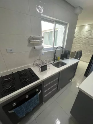 Imagem Cobertura com 2 dormitórios à venda, 80 m² por R$ 410.000 - Vila Vitória - Santo André/SP