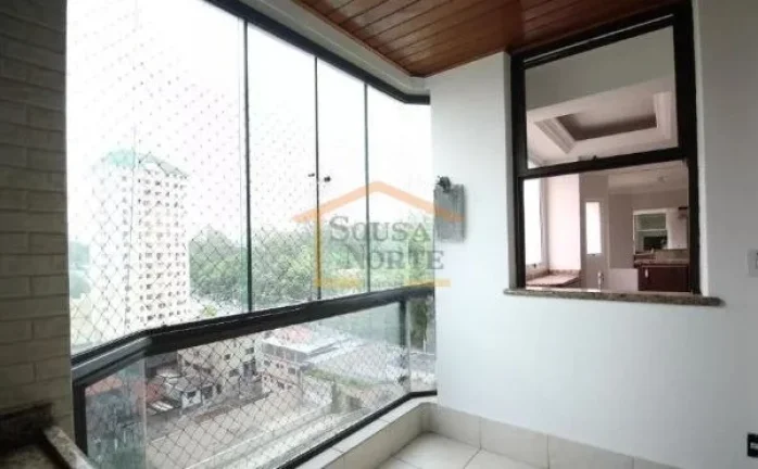 Imagem Apartamento de 264 m² com 4 dormitórios, sendo 4 suítes, 6 banheiros, contando com varanda, banhe...