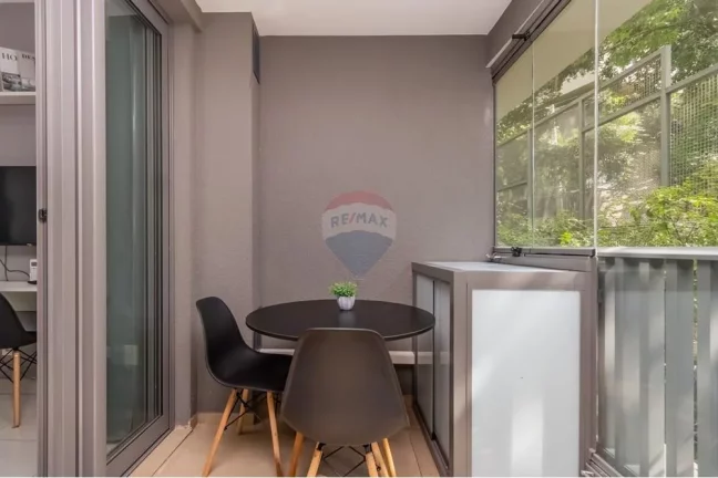 Imagem Estúdio com 25m² PRONTO e MOBILIADO á venda no HUB VILA MADALENA, Próximo ao metrô - REVENDA