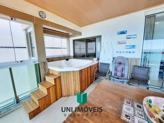 Imagem Cobertura duplex alto padrão com 5 suítes a venda, 400M² com vista para o mar em Guarapari-ES.
