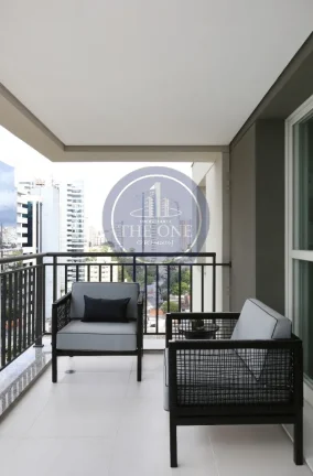 Imagem Studio de Luxo à Venda em São Paulo-SP, Bairro Cidade Monções: 1 Quarto, 1 Banheiro, 1 Vaga, 63m² de Pura Sofisticação!