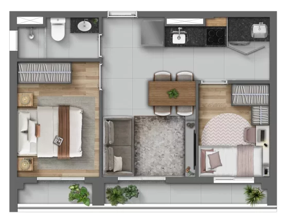 Imagem APARTAMENTO RESIDENCIAL em São Paulo - SP, Santo Amaro