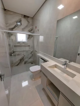 Imagem CASA MODERNA - ACABAMENTOS DE ÓTIMA QUALIDADE - CONDOMÍNIO PARQUE OLÍVIO FRANCESCHINI - HORTOLÂNDIA