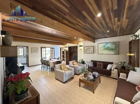 Imagem Casa Rústica, Mista alvenaria/madeira de lei, 3 dorms/1ste, gourmet