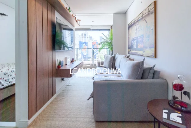 Imagem Condomínio Praça Da Vila - Apartamento tipo para venda em Vila Nova Conceição com 2 quartos, sendo 1 suíte, 56m²