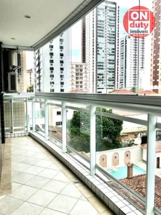 Imagem Apartamento com 2 dormitórios à venda, 104 m² por R$ 1.350.000,00 - Pompéia - Santos/SP