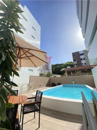 Imagem Cobertura Duplex no Cabo Branco a 50m da praia com Vista para o Mar com Projetados