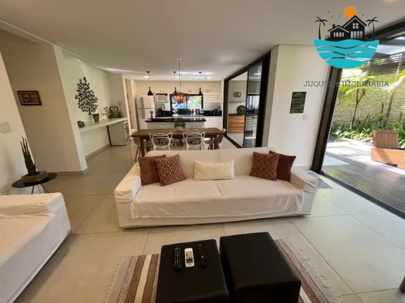 Imagem Venda de Casa em Juquehy, 3 suítes, churrasqueira, 2 vagas, condominio com piscina, sauna e serviço de praia600m da praia| Juquehy Imobiliária