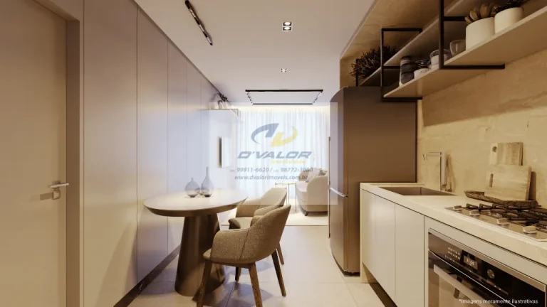 Imagem Vendo Apartamentos de 21 à 101m², com 1 ou 2 quartos e 1 vaga