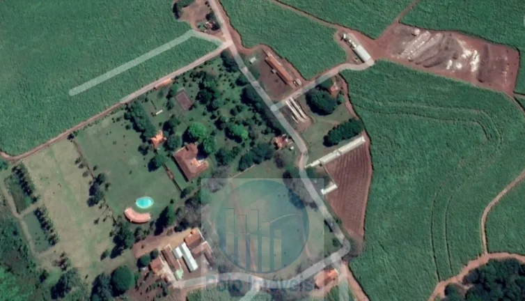 Imagem Fazenda Palmira 773 alqueires, a 60 km de Ribeirão Preto - SP, estrutura, cana e muita água - Serra Azul - SP - Brasil