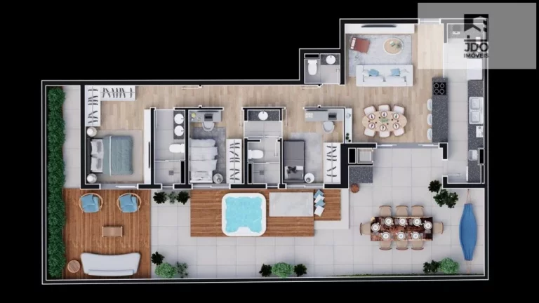 Imagem Apartamento a Venda no bairro Boa Vista - Curitiba, PR