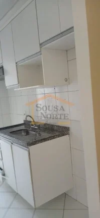 Imagem Apartamento 2 dormitórios, sendo 1 suíte, sala 2 ambientes, sacada, cozinha, área de serviço, 2 ...
