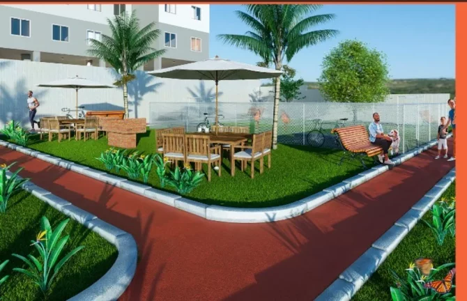Imagem Excelente oportunidade: Apartamento com 2 quartos, 1 banheiro e 1 vaga de garagem no Jardim Ana Maria, 37m² - Minha casa minha vida em Santo André-SP