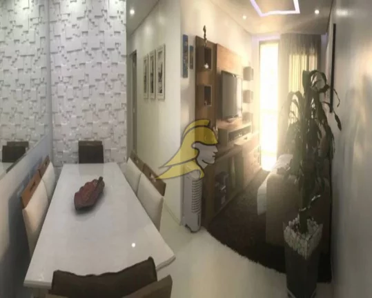 Imagem ATENÇÃO APARTAMENTO 56,00M PORTEIRA FECHADA METRÔ C. LIMPO 2 DORMITÓRIOS SALA 2 AMBIENTES 1 VAGA MÓVEIS PLANELADOS BOM GOSTO E REQUINTE USE SEU FGTS