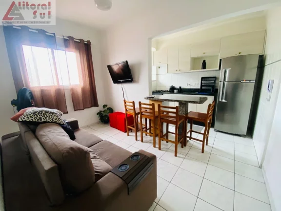 Imagem Apartamento à venda em Praia Grande-SP, Aviação: 1 quarto, 1 sala, 1 banheiro, 1 vaga de garagem - Imperdível!