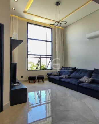 Imagem Casa térrea para venda com 3 suítes / Condomínio Reserva Real / Paulínia/SP
