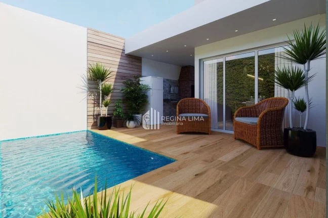 Imagem ÚLTIMAS UNIDADES: Casa duplex, 3 dormitórios à venda por R$ 529.900,00 - Condomínio ROYAL VILLE - Morros - Teresina/PI
