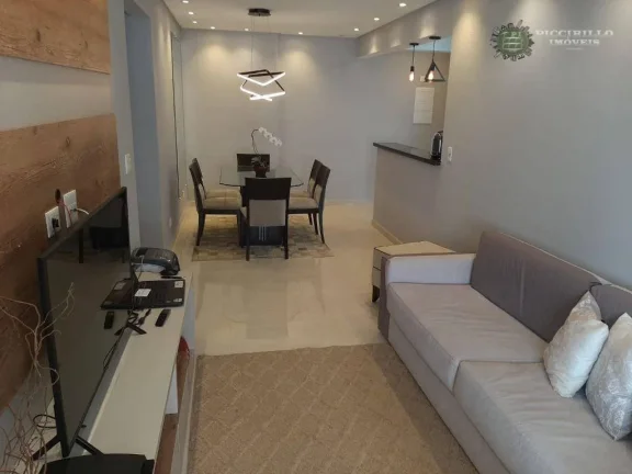 Imagem Apartamento com 2 dormitórios à venda, 89 m² por R$ 739.000,00 - Aviação - Praia Grande/SP