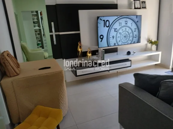 Imagem Linda casa no Cond. Terra Nova com 3 dormitórios (1 suíte), 2 vagas cobertas, 150m², planejados, ar-condicionado e ótimo aproveitamento do terreno de 145m².