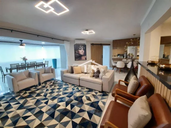 Imagem Apartamento à venda, com 5 Dormitórios 3 Suítes, 176 m² quadra de Tênis, em Riviera de São Lourenço - Bertioga SP