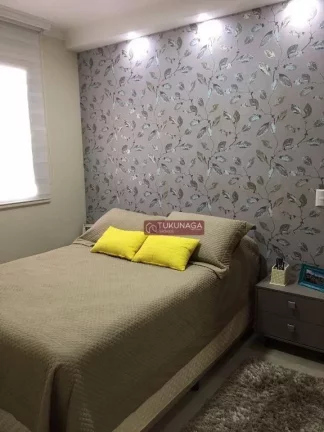 Imagem Apartamento com 2 dormitórios à venda, 59 m² por R$ 450,000 - Picanco - Guarulhos/SP