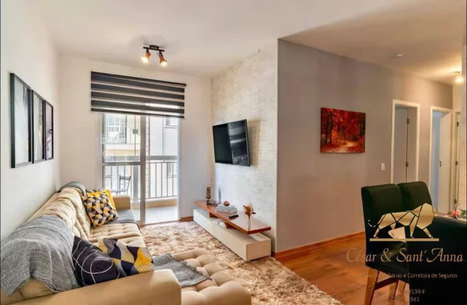 Imagem Belíssimo apartamento a venda mobiliado e decorado em Campos do Jordão
