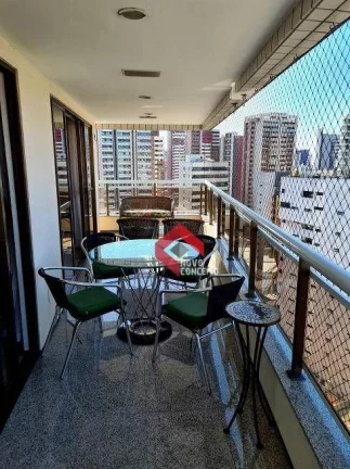 Imagem Apartamento com 4 dormitórios à venda, 204 m² por R$ 1.450.000,00 - Meireles - Fortaleza/CE