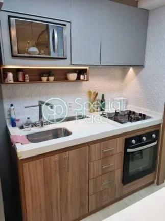 Imagem Apartamento moderno amplo living com varanda gourmet, ar condicionado, 95 metros, todos os ambientes...