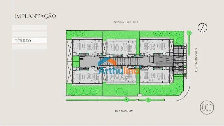 Imagem Residenze Borghini: 718m², 4 suites, 4 vagas, à venda por R$ 17.288.300,00 - Jardim Paulistano - São Paulo/SP