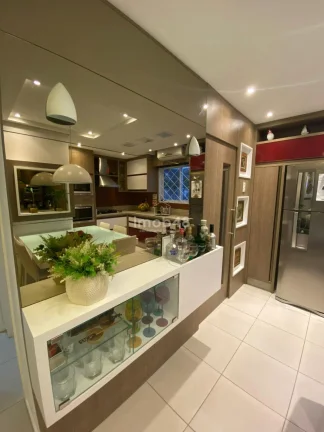 Imagem Apartamento à Venda no Ipiranga, São José, 114m², 2 Quartos, todo mobiliado porteira fechada