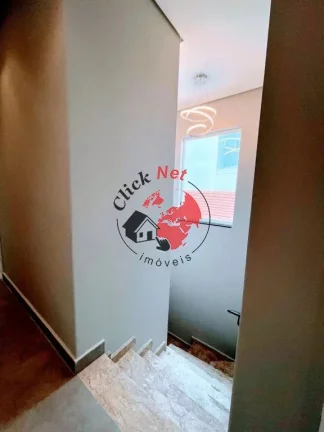 Imagem Sobrado Novo Impecável à Venda no Jardim do Estádio - Santo André