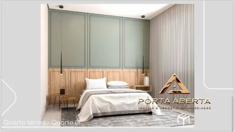 Imagem Casa 4 Quartos, sendo 1 Suite - Residencial Bethania - COD 974