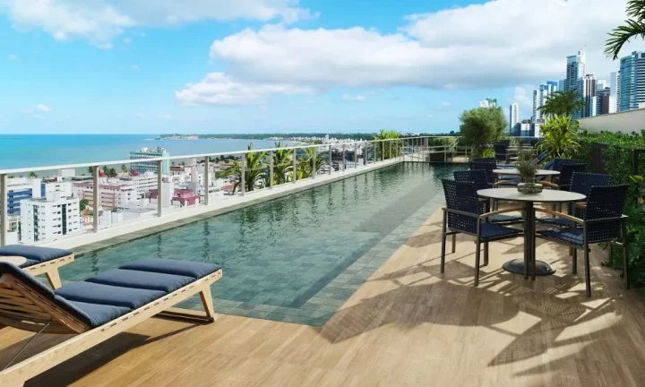 Imagem Apartamento à venda, 60 m² por R$ 938.350,00 - Cabo Branco - João Pessoa/PB