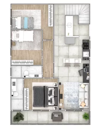 Imagem Casa com 2 dorms, Guilhermina, Praia Grande - R$ 315 mil, Cod: 1786