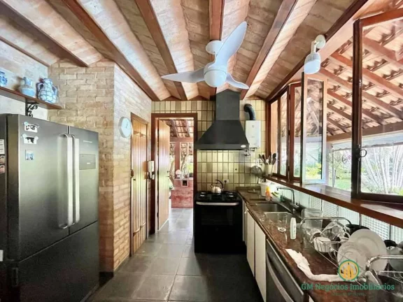Imagem Casa com Terreno 3.300 m² - Rústica 3d/1ste + edícula. Arq. Pepe Asbun!
