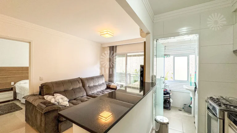 Imagem Apartamento Mobiliado Locação Alphaville com 1 quarto e 1 vaga 49 m² por R$5.000,00 pacote - Barueri/SP