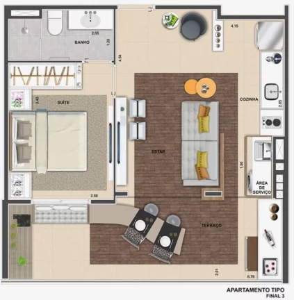 Imagem Apartamento com 1 quarto a venda em Moema São Paulo SP, apartamento 1 dormitório em São Paulo sp, apartamento 1 quarto na zona sul, ap na zs