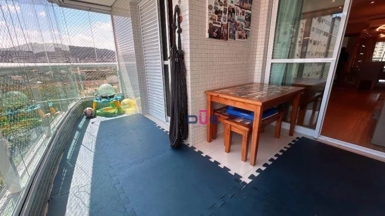 Imagem Apartamento com 3 dormitórios à venda, 104 m² por R$ 1.550.000 - Gonzaga - Santos/SP